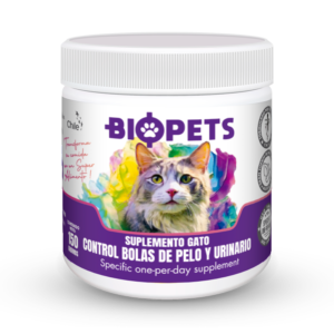 SUPLEMENTO GATO CONTROL BOLAS DE PELO Y URINARIO BIOPETS